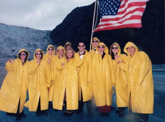 On top of a glacier - Alaska